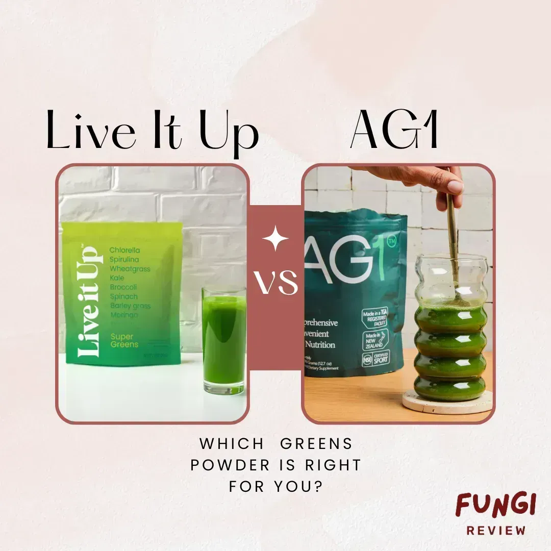 Live It Up vs. AG1: Which Greens Powder is Right for You?